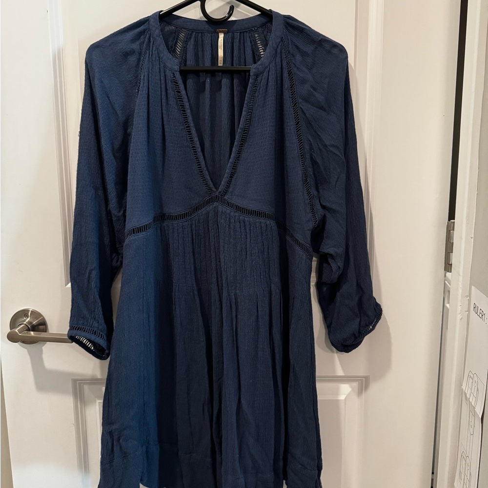 Free People Blue mini dress